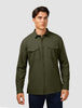 Essential Overshirt Clover Green