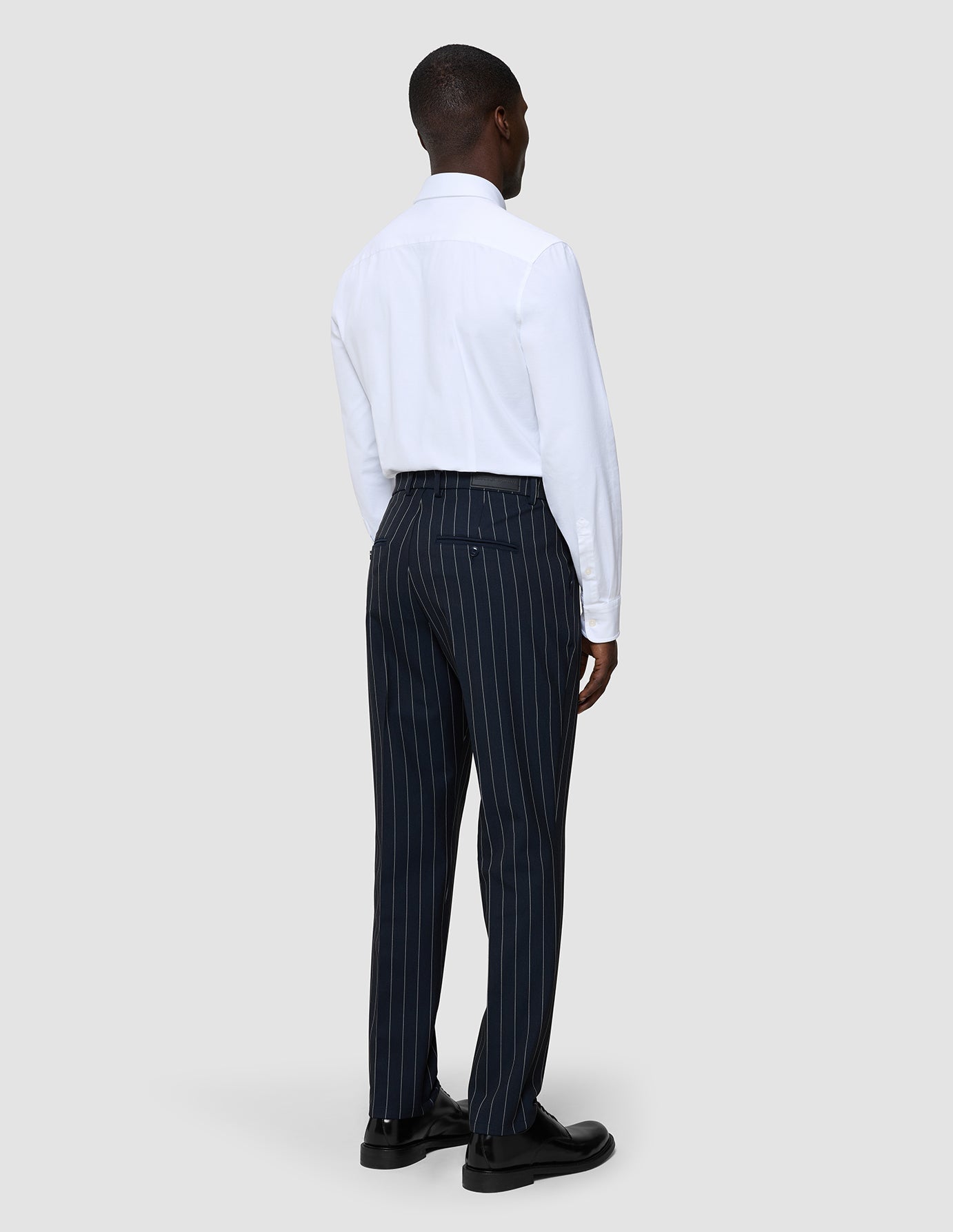 Essential Suit Pants Regular Navy Stripes