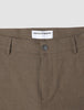 Essential Pants Slim Saddle Brown Melange