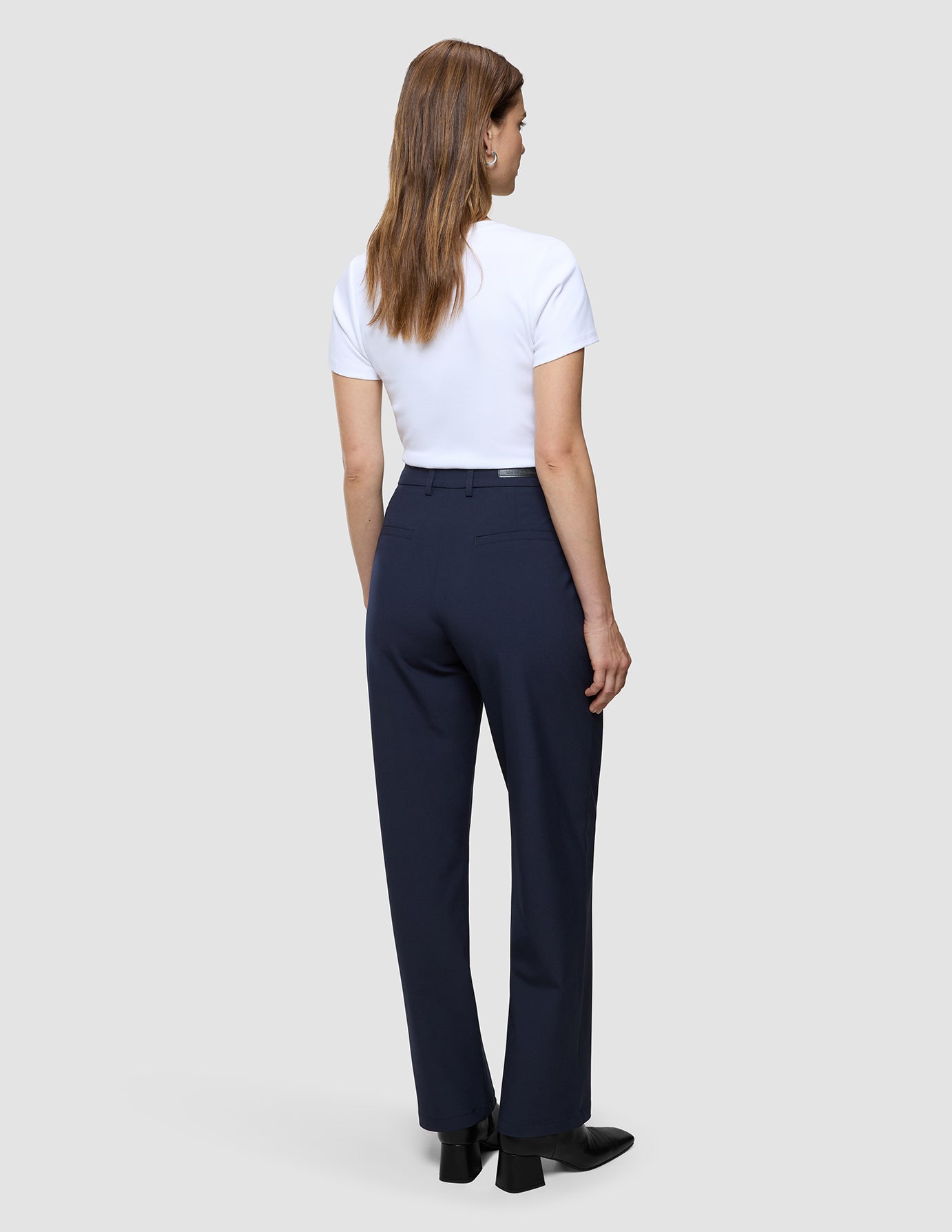 Essential Pants Straight Midnight Blue
