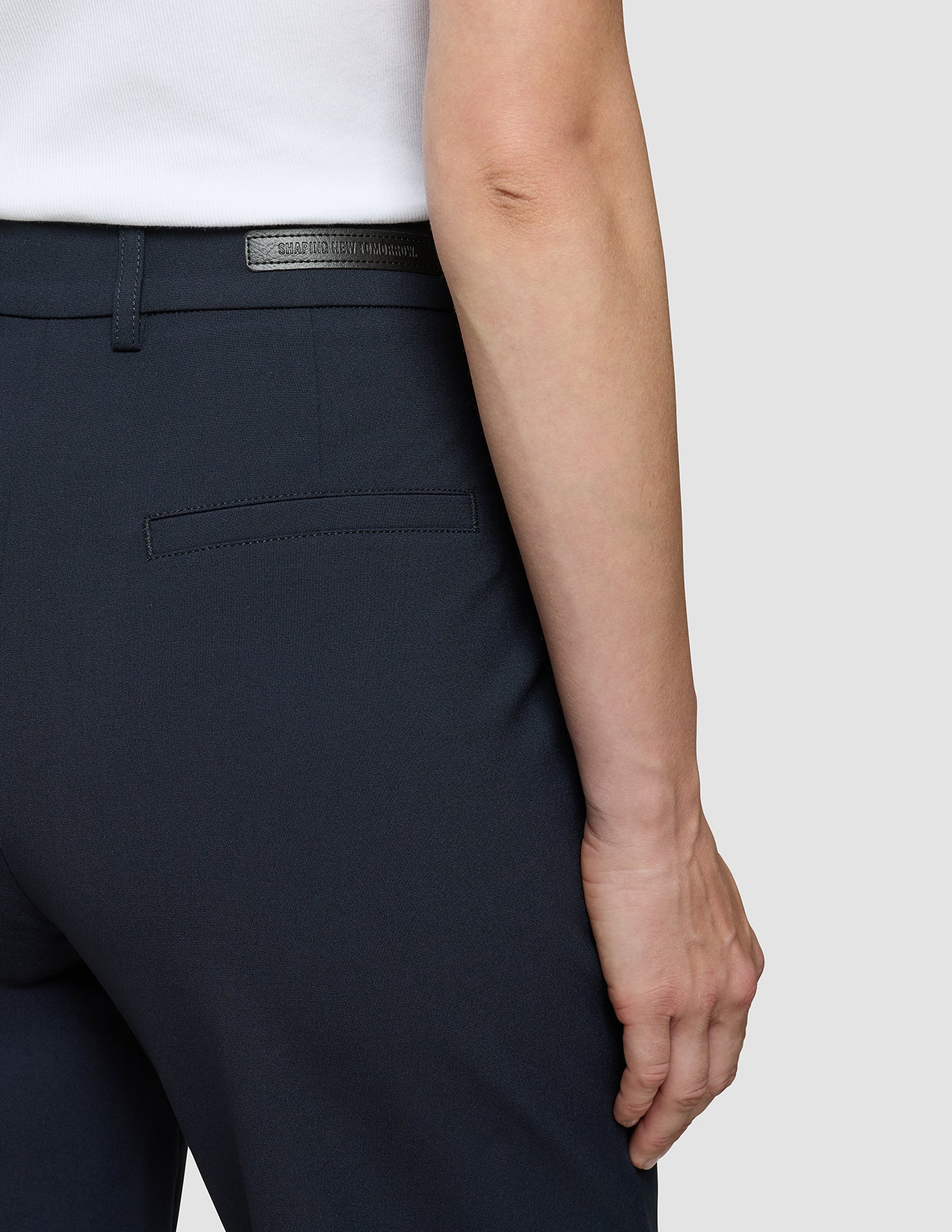 Essential Pants Straight Midnight Blue