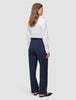 Essential Pants Straight Navy Pinstripe