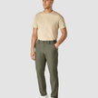 Essential Pants Slim Remote Green Melange