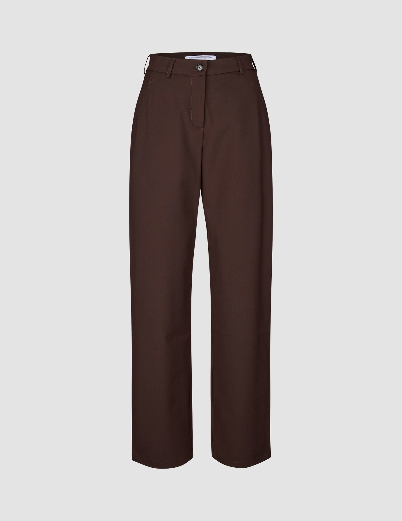 Women's Essential Pants Straight Espresso