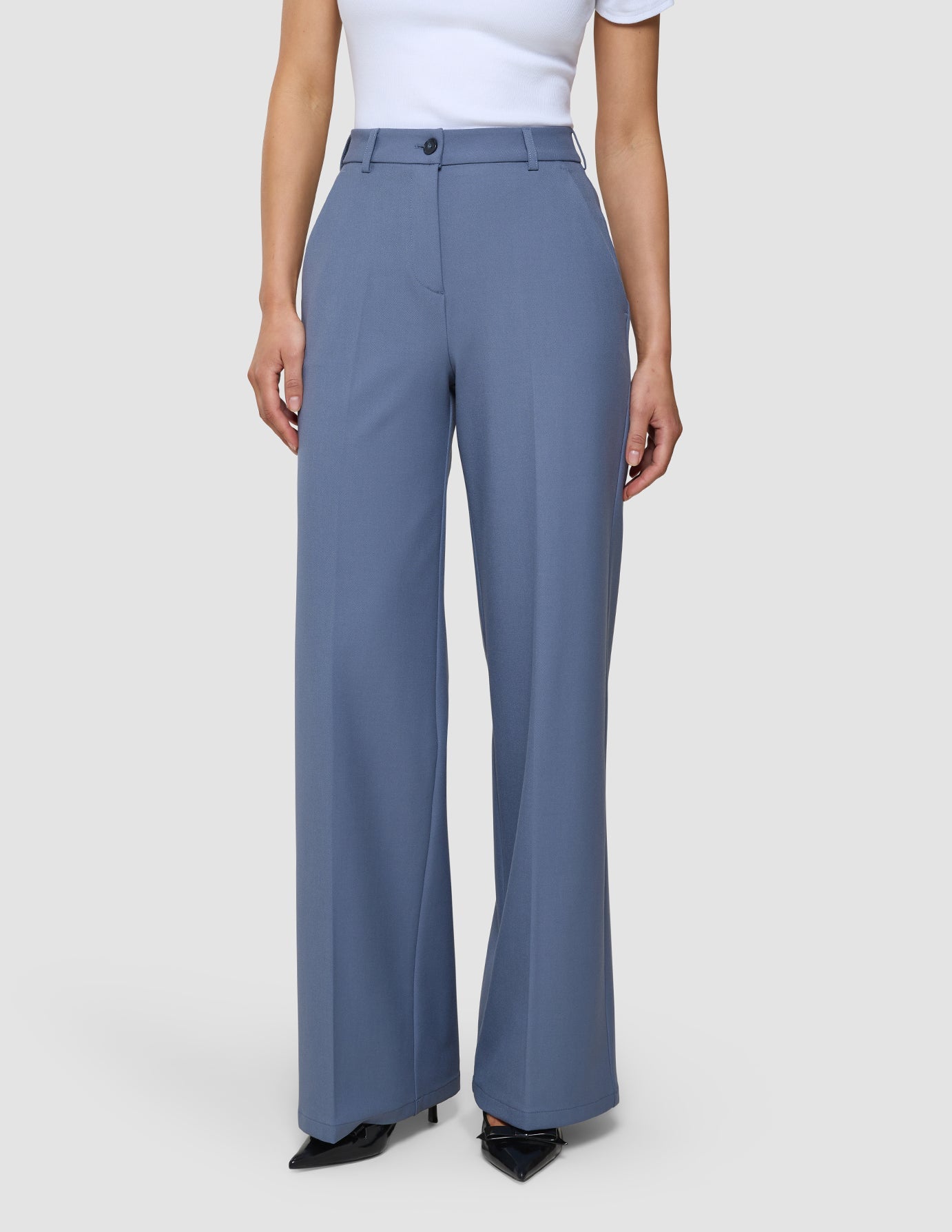 Women's Essential Pants Wide Frost Blue