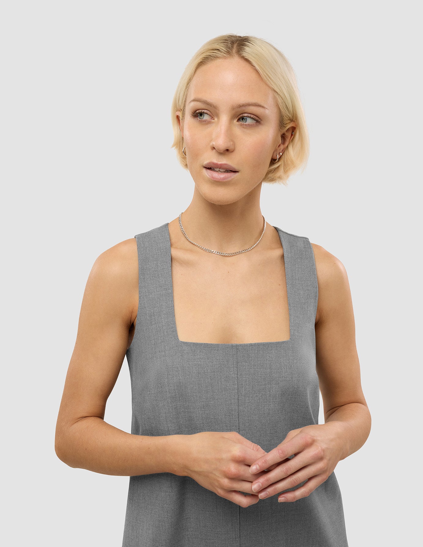 Women's Essential Spencer Dress Cloud Grey