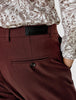 Essential Suit Pants Regular Mahogany