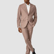 Essential Suit Pants Regular Dusty Lilac Melange