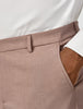 Essential Suit Pants Regular Dusty Lilac Melange