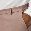 Essential Suit Pants Regular Dusty Lilac Melange