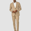 Essential Suit Pants Regular Sand Grain