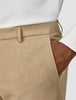 Essential Suit Pants Regular Sand Grain