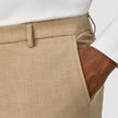 Essential Suit Pants Regular Sand Grain