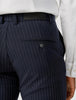 Essential Suit Pants Slim Navy Pinstripe