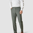 Essential Suit Pants Slim Green Melange