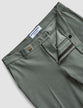 Essential Suit Pants Slim Green Melange