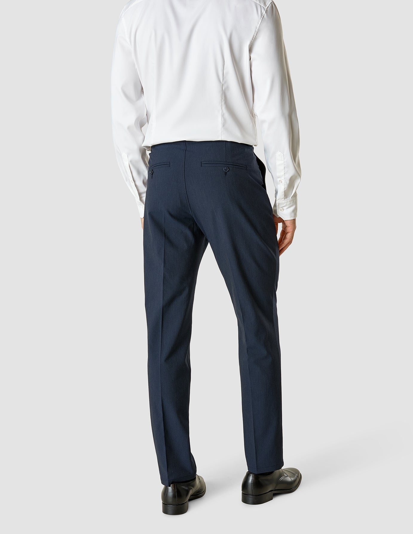 Essential Suit Pants Regular Navy Melange