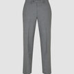 Essential Suit Pants Relaxed Fit Dark Grey Melange