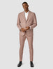 Essential Suit Pants Slim Dusty Lilac Melange