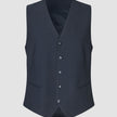 Essential Vest Dark Blue Check