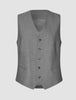 Essential Vest Dark Grey Melange