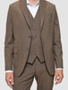 Essential Vest Saddle Brown Melange