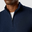 Everyday Knit Half-Zip Navy