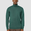 Everyday Knit Turtleneck Shadow Green