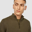 Everyday Knit Half-Zip Nightfall Green