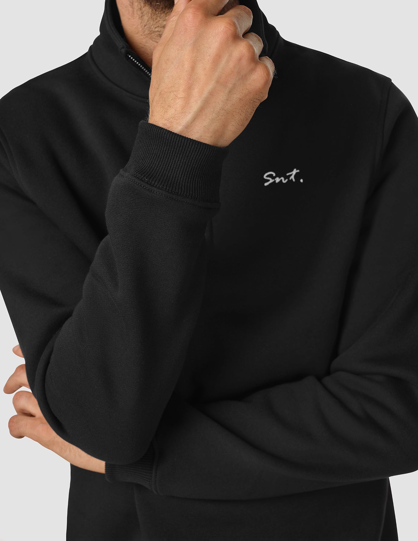 Everyday Half Zip Black