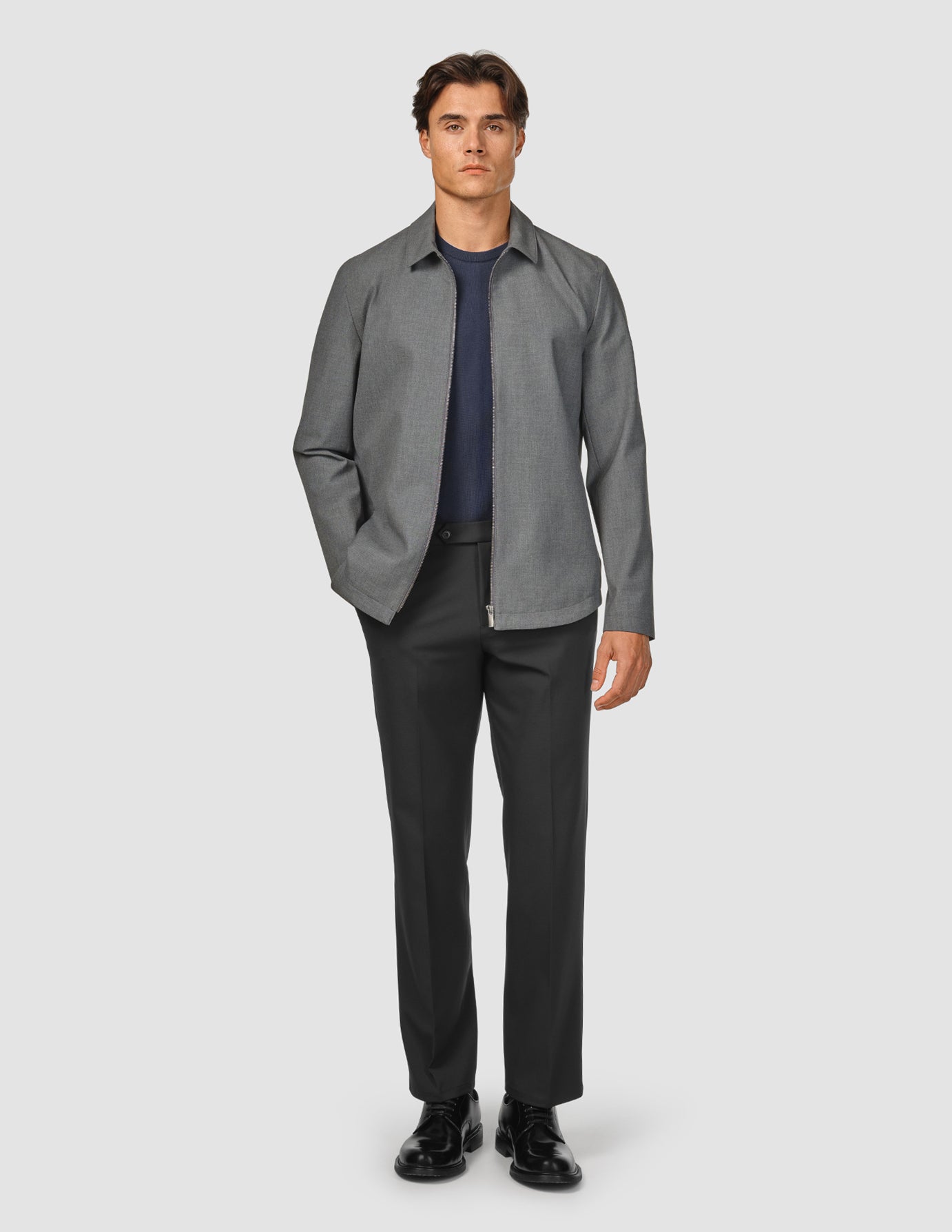 Everyday Knit Box Fit T-shirt Navy