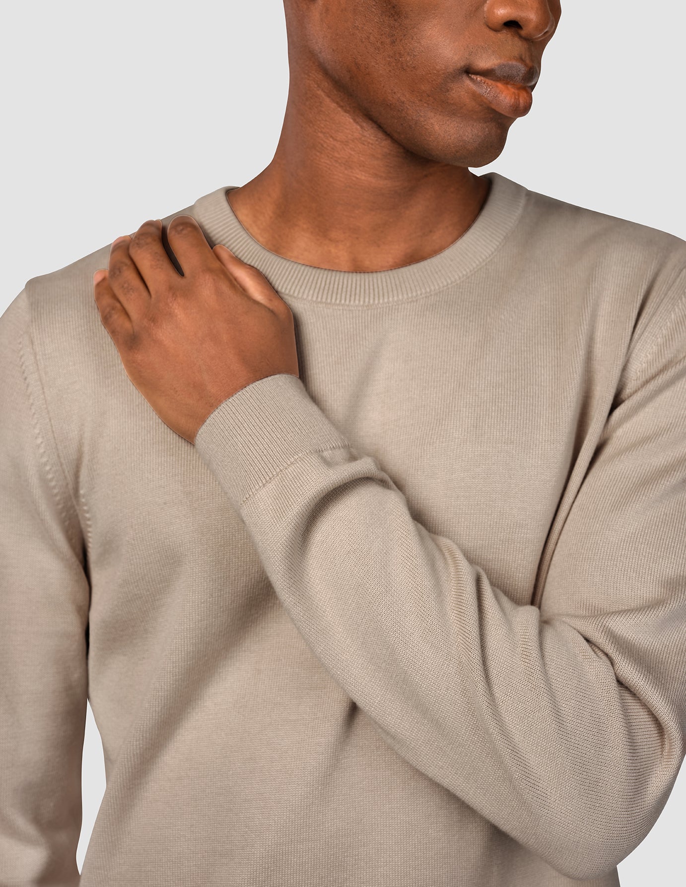 Everyday Knit Crewneck Birchwood