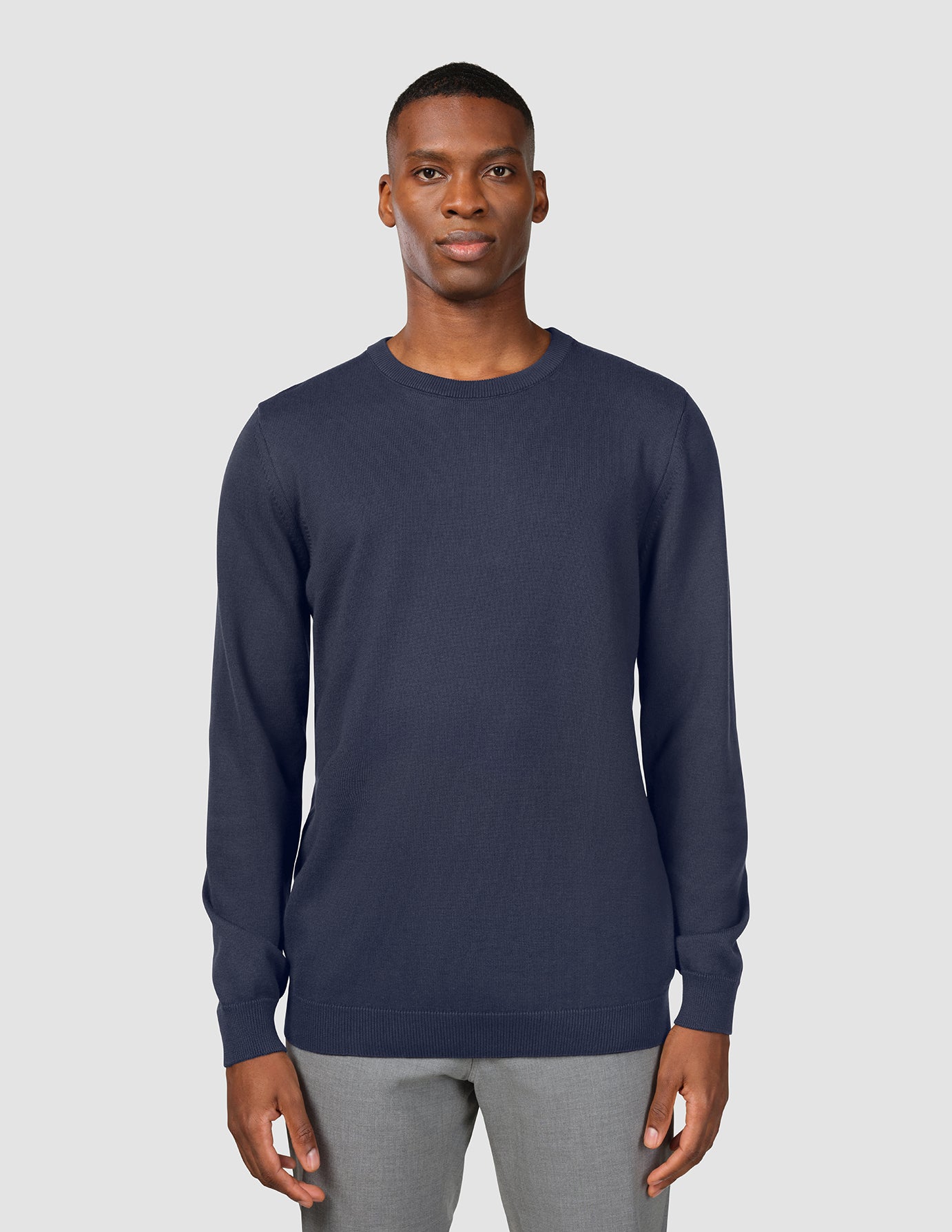 Everyday Knit Crewneck Navy