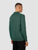 Everyday Knit Long Sleeve Polo Shadow Green