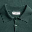 Everyday Knit Long Sleeve Polo Shadow Green