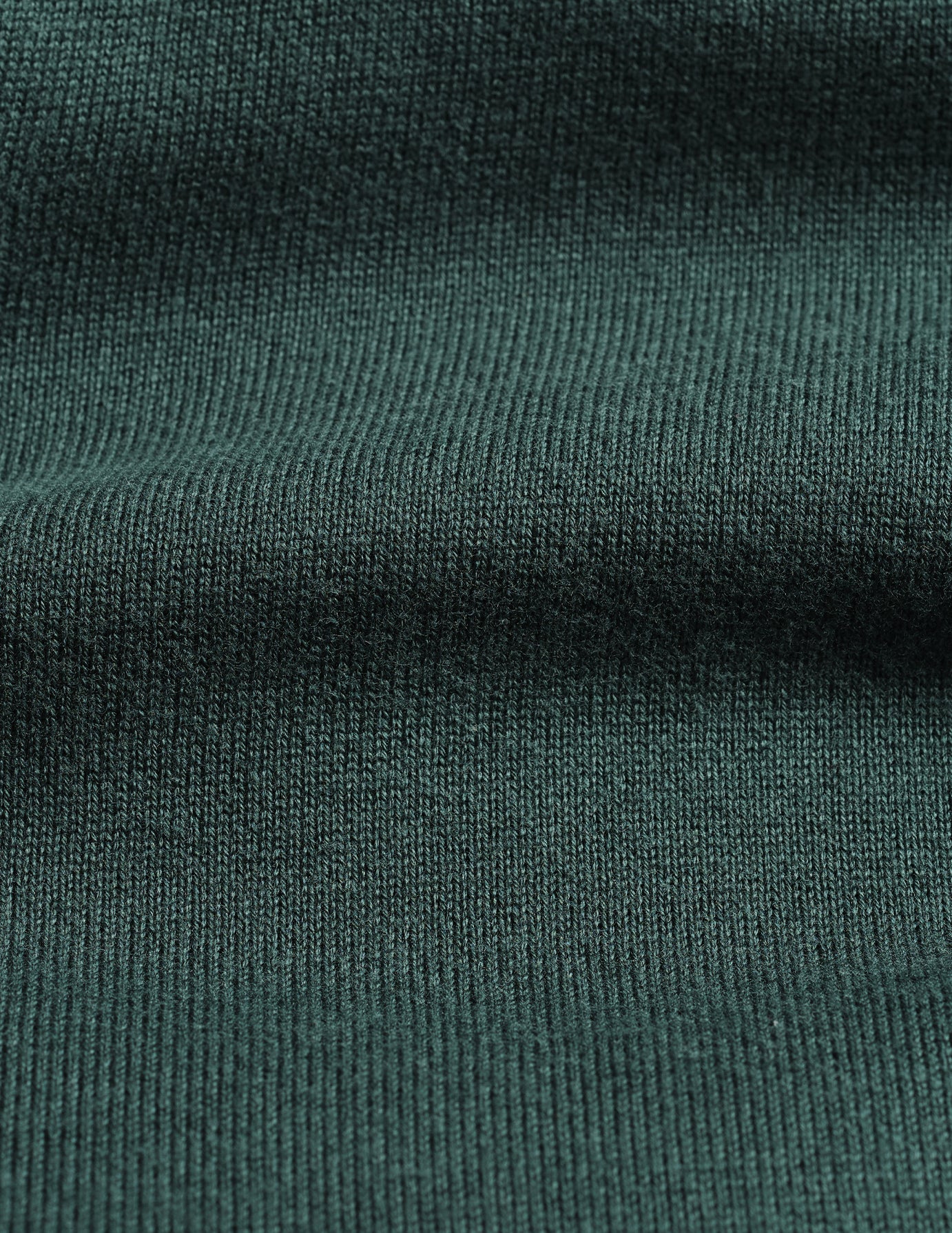 Everyday Knit Long Sleeve Polo Shadow Green