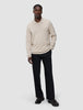 Everyday Knit Long Sleeve Polo Birchwood