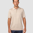 Everyday Knit Short Sleeve Polo Birchwood