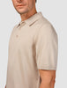 Everyday Knit Short Sleeve Polo Birchwood