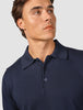 Everyday Knit Short Sleeve Polo Navy