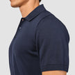 Everyday Knit Short Sleeve Polo Navy