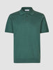 Everyday Knit Short Sleeve Polo Shadow Green