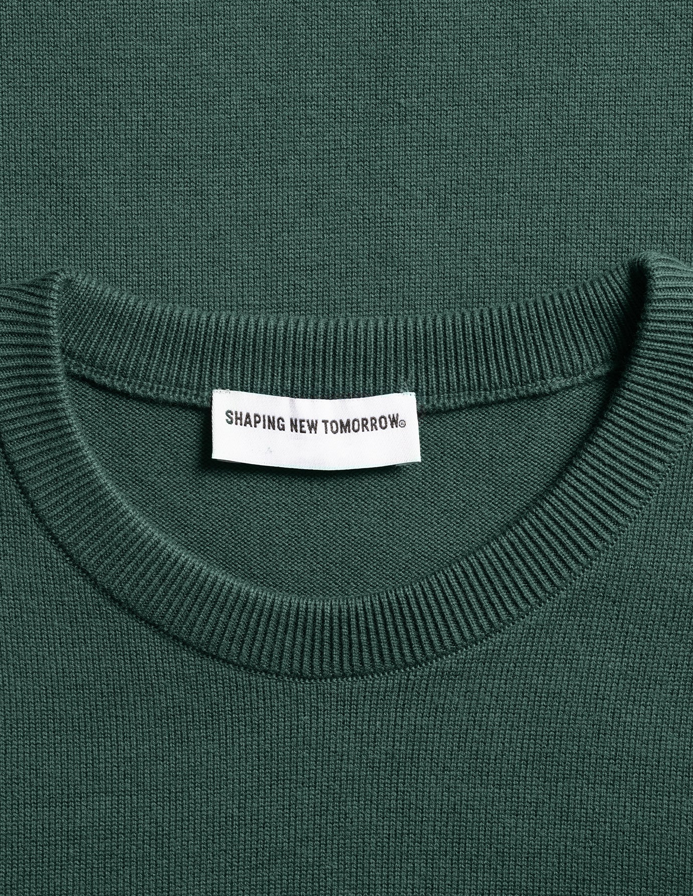 Everyday Knit Crewneck Shadow Green