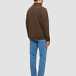 Everyday Half Zip Saddle Brown