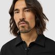 Evolve Pique Polo Black