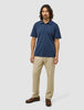 Evolve Pique Polo Navy