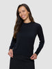 Fine Knit Crewneck Black