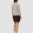 Fine Knit Turtleneck Dark Sand