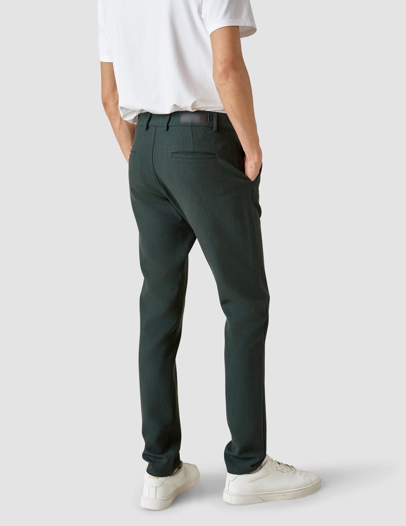 Heavy Edition Pants Slim Deep Green Melange 2.0