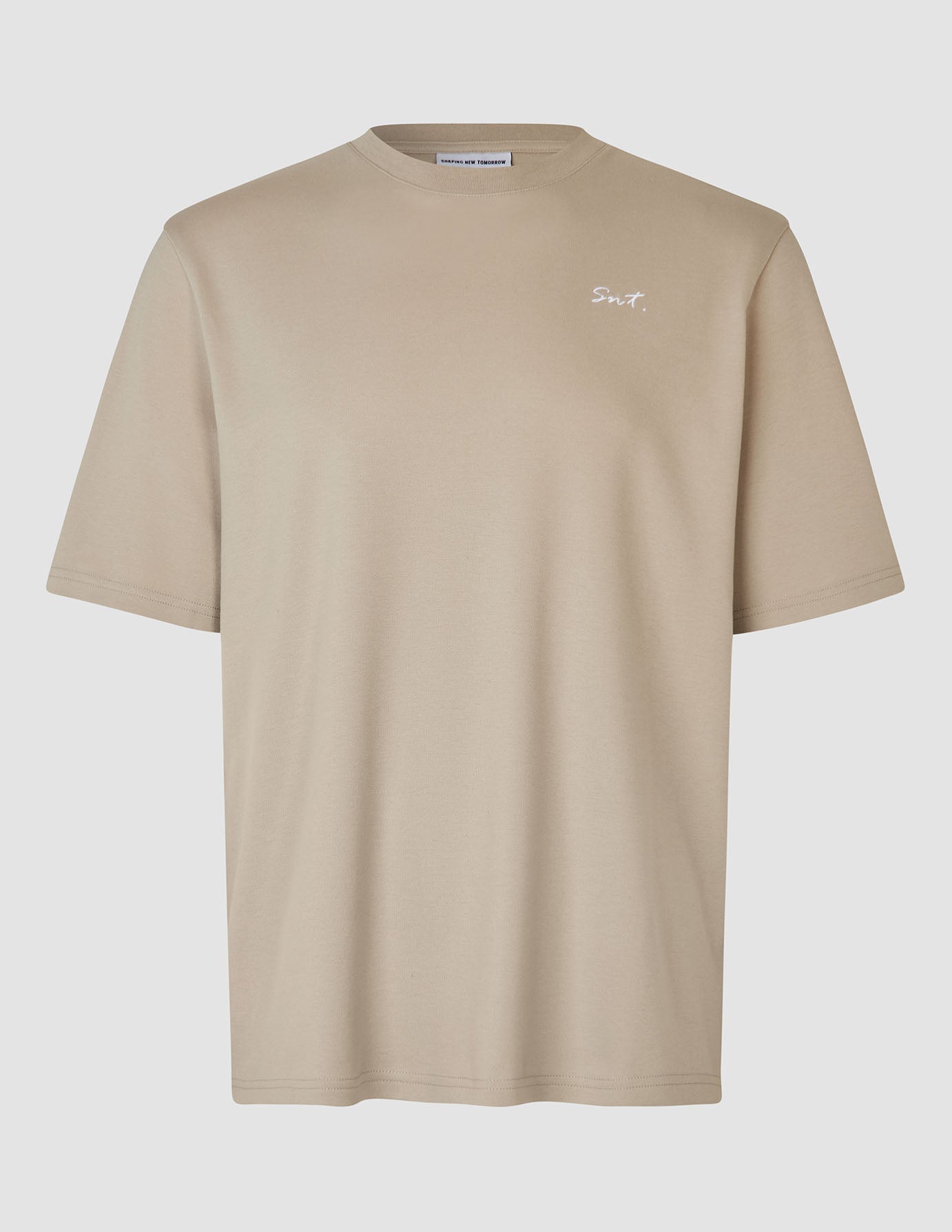 Heavy Box Fit T-shirt Legacy Stone Beige